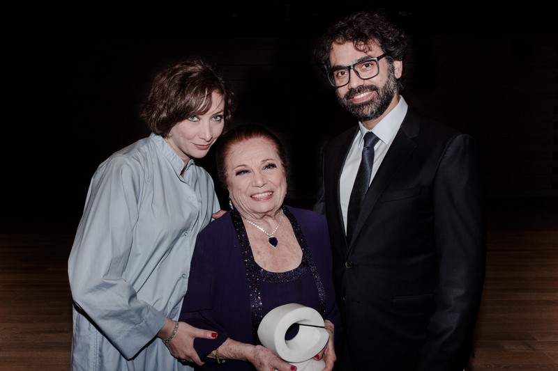 Georgette Gebara awarded for her lifetime achievement by Maqamat Dance Theatre